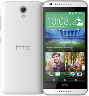 HTC Desire 620G Dual Sim White Grey